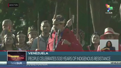 Venezuela | People celebrates 533 years of indigenous resistance