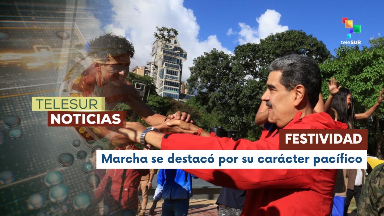 Venezolanos marcharon en conmemoración del Día de la Resistencia Indígena