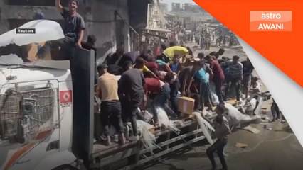 Bantuan mula disalurkan di Khan Younis di tengah gencatan senjata