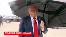 Trump define como momento histórico el acuerdo entre Israel-Hamas