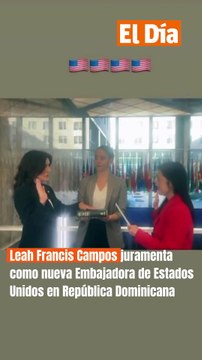 Leah Francis Campos juramenta como nueva Embajadora de Estados Unidos en República Dominicana