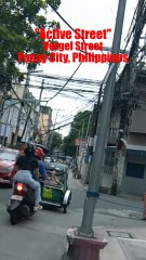 Active Street - Vergel Street in Pasay City in the Philippines
