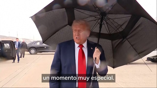 DONALD TRUMP viaja a Oriente Medio para celebrar el acuerdo de alto el fuego en GAZA | EL PAÍS