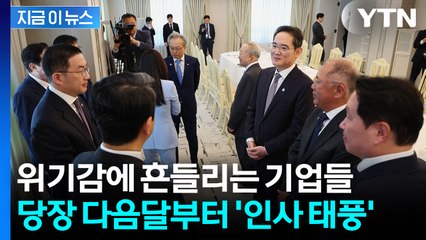 성과 없으면 '퇴출'...사상 초유의 사태에 4대그룹 '인사태풍' 예고 [굿모닝경제] / YTN