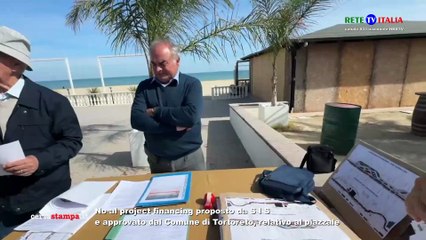 no al project financing proposto da S I S e approvato dal Comune di Tortoreto, relativo al piazzale