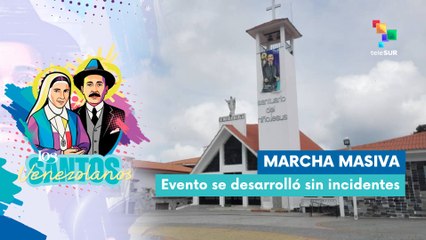 Miles de jóvenes marcharon a Isnotú en un paseo por la fe y la paz