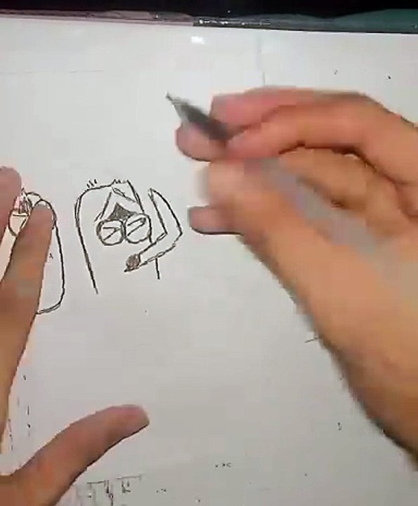 Larva Tuba - Red Drawing