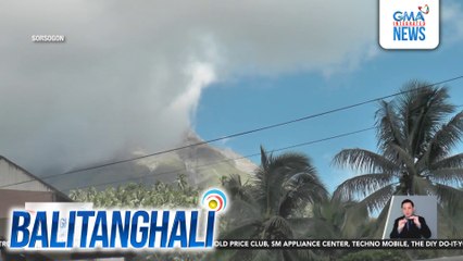 Bulkang Kanlaon, nagbuga ng abo kahapon; nananatili sa alert level 2 | Balitanghali