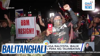 Kilos-protesta sa labas ng isang village sa Makati City, inabot ng madaling araw | Balitanghali