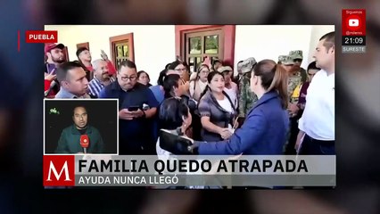Damnificados de Puebla y Veracruz piden ayuda por más de 100 desaparecidos tras inundaciones