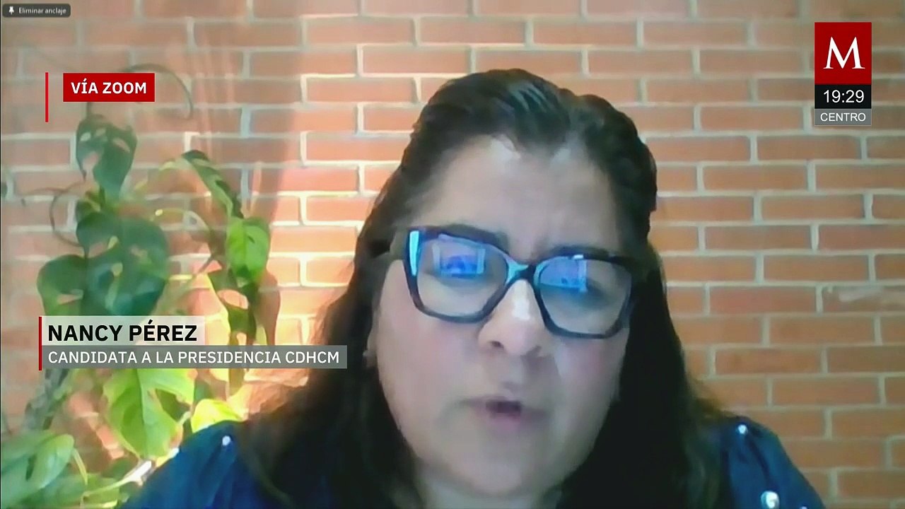 Nancy Pérez, activista que busca dirigir la CDHCM, quiere expandir la Comisión a las periferias