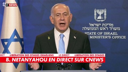 Benjamin Netanyahou :  «Nos enfants, nos fils, vont revenir à la maison »