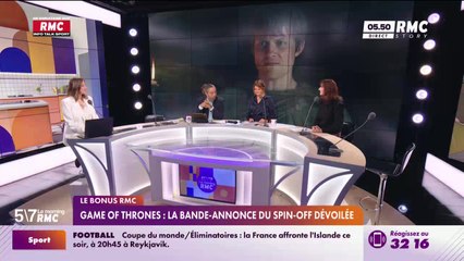 Le bonus RMC : Game of Thrones, la bande-annonce du spin-off dévoilée - 13/10