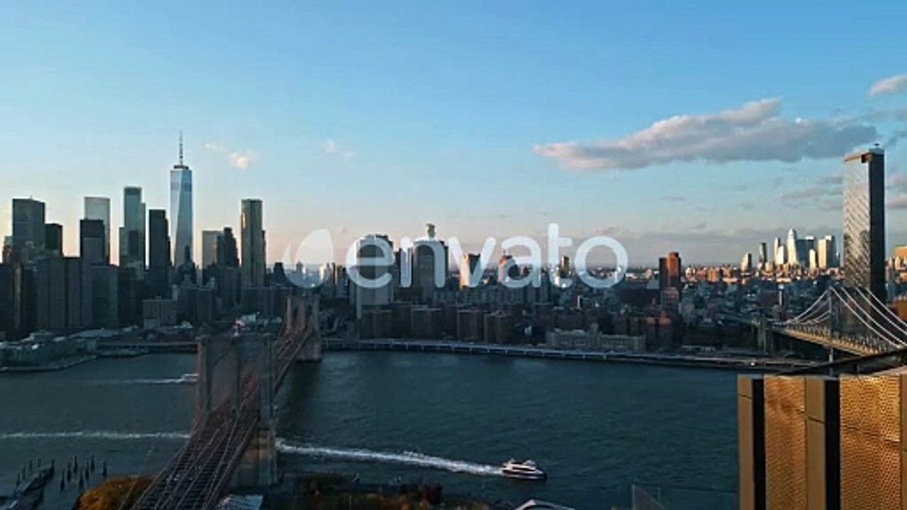 New York City Skyline From Brooklyn Bridge Brooklyn Buildings of New York New Skyline of NYC with