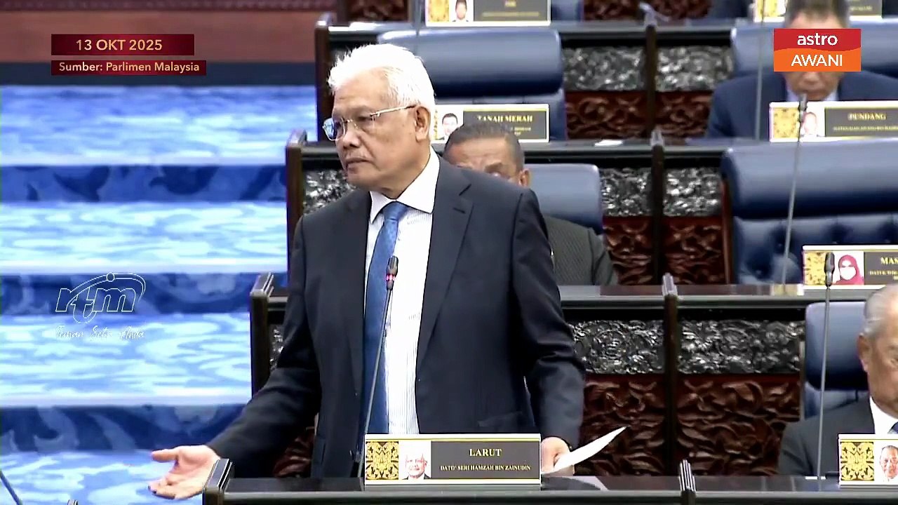 "Puan Yang di-Pertua pun angguk setuju dengan apa yang saya sampaikan" - Hamzah
