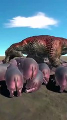 Wyvern vs. 100 Hippos  Can Unity Defeat the Beast_