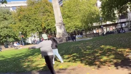 Help me crossing the road prank _ acting suspiciously in public _ joker pranks 2025