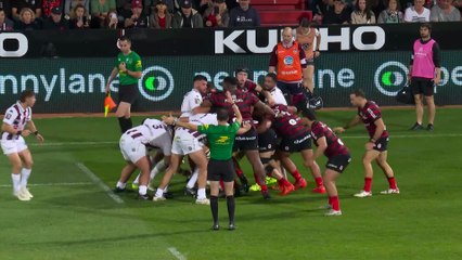 TOP 14 - Essai de Nicolas DEPOORTERE (UBB) - Stade Toulousain - Union Bordeaux-Bègles