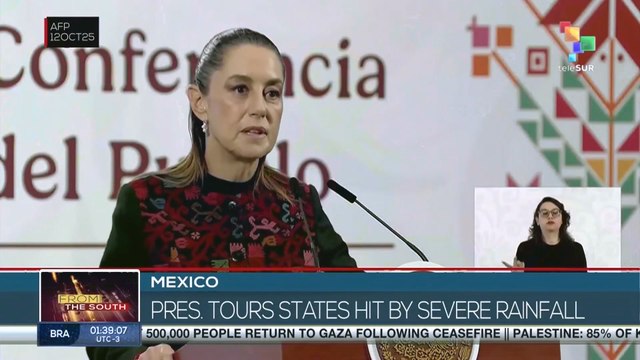 MEXICO l Pres. tours states hit by severe rainfall