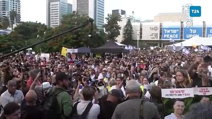 Gazze'deki esir takası, Tel Aviv'de ekranlardan takip ediliyor!