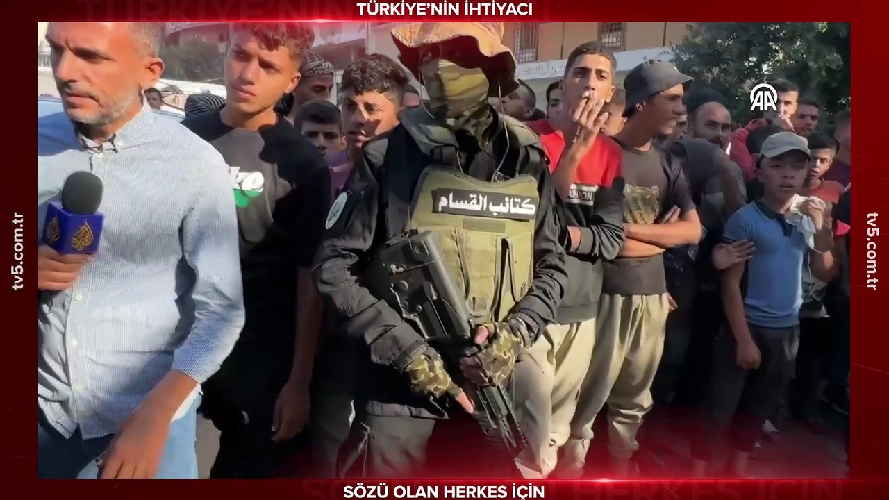 Hamas Gazze'deki İsrailli esirleri Kızılhaç heyetine teslim etmeye başladı