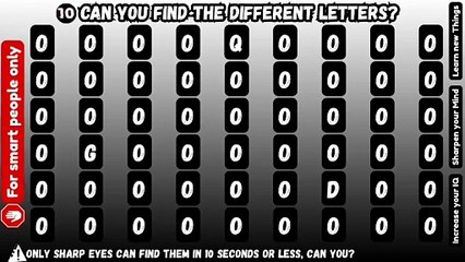 Can you find the different Letters? (P.4) 🔤