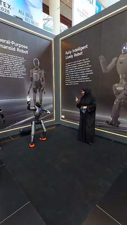 Robot performing robot dance