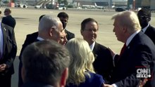 Trump İsrail’de! Kırmızı halılarla karşılandı | İşte o anlar...