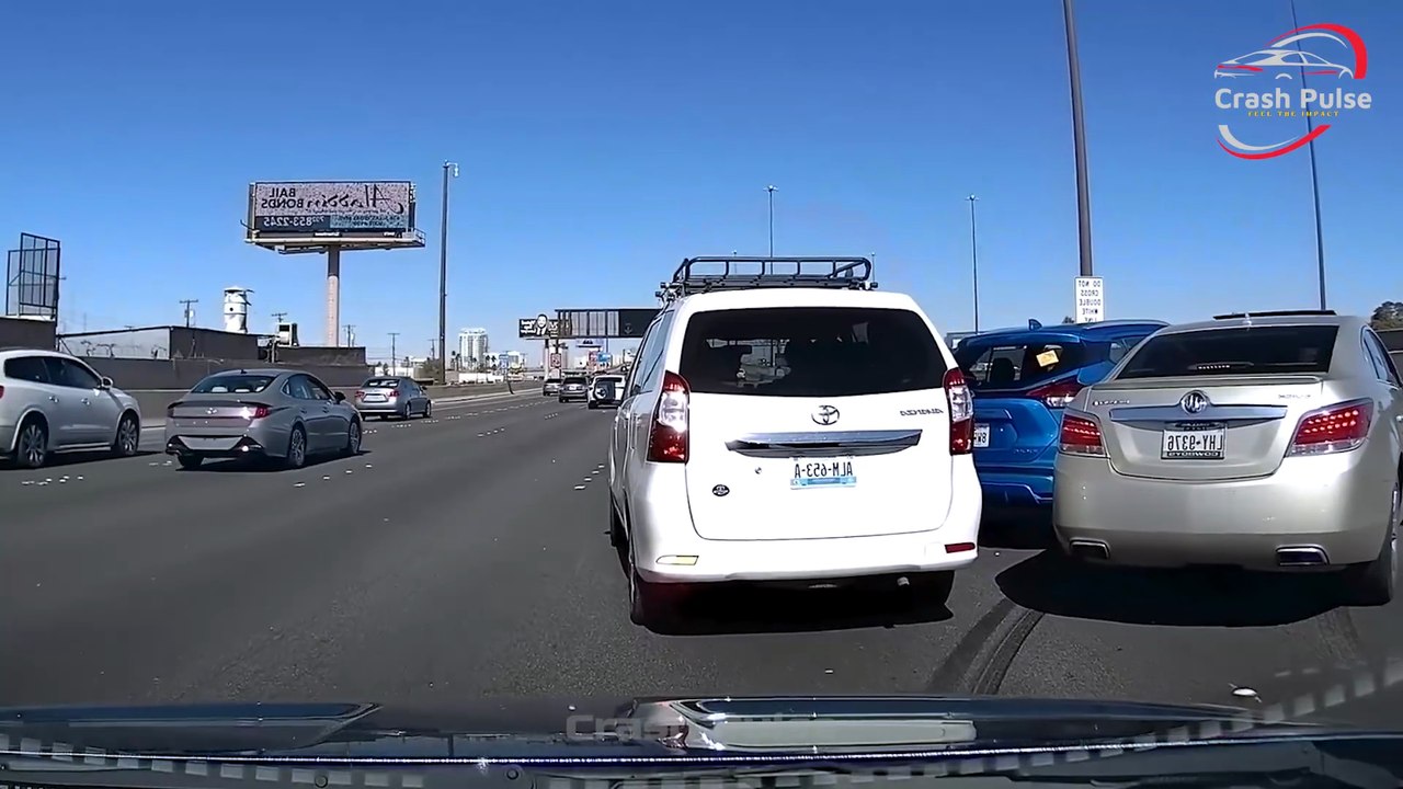 When Speed Meets Reality: The Highway Chain Reaction| CRASH PULSE