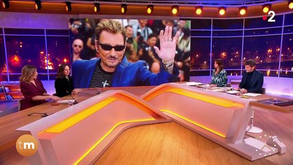 Johnny Hallyday – 5 ans déjà : Hommage dans Télématin (France 2, 5 décembre 2022)