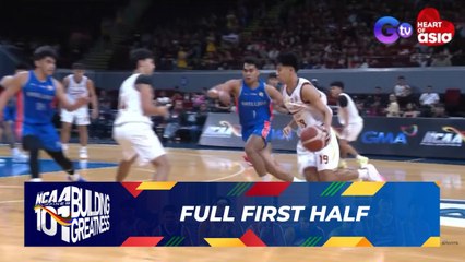 FULL FIRST HALF - Perpetual Altas vs Arellano Chiefs | NCAA Season 101