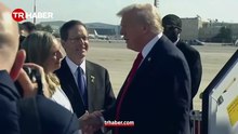 Trump'ı İsrail'de Netanyahu karşıladı