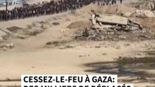 Cessez-le-feu à Gaza: des milliers de déplacés sur le chemin du retour