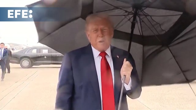 Trump dice antes de partir a Israel que la liberación de rehenes será un momento especial