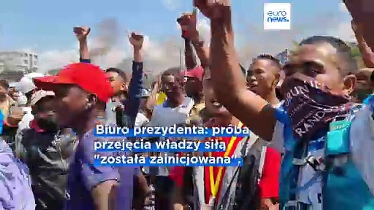 Prezydent Madagaskaru twierdzi, że trwa zamach stanu