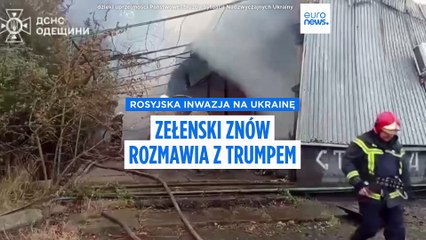 Zełenski po raz drugi rozmawia z Trumpem w związku z rosyjskimi atakami na ukraińską infrastrukturę energetyczną