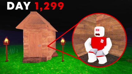 I Survived In A SHED for 99 Nights in the Forest!