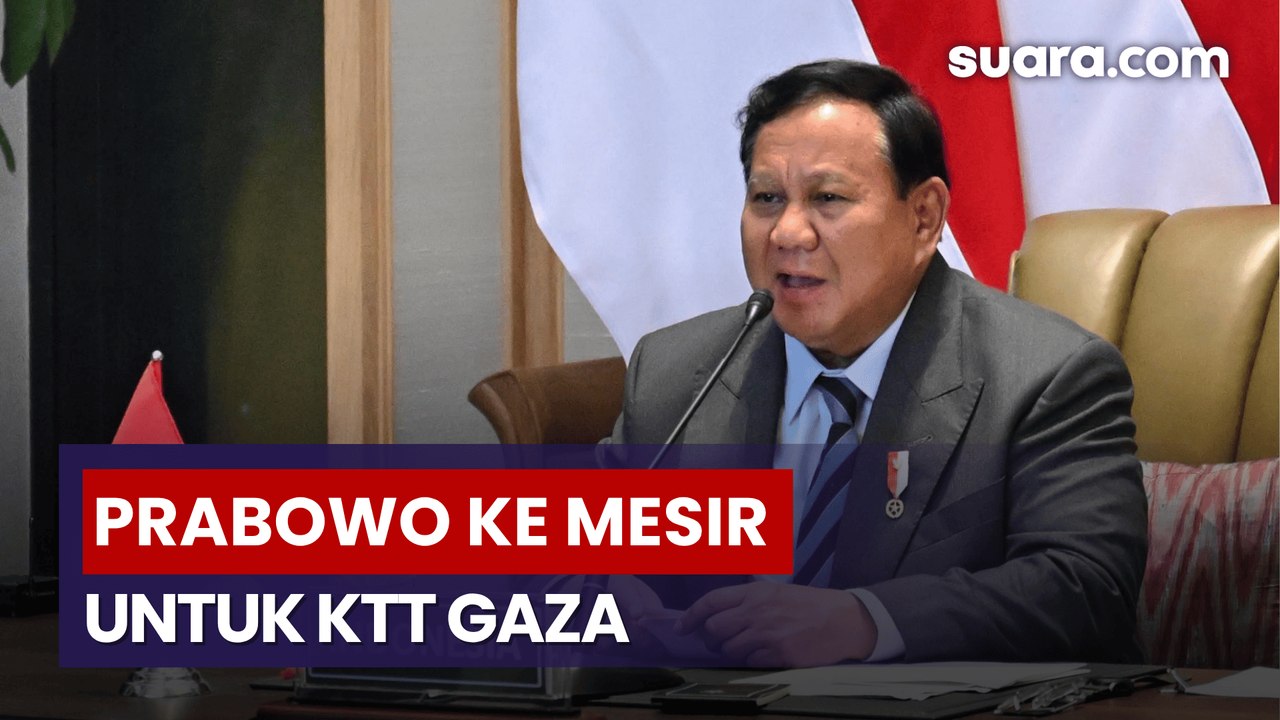 Dapat Undangan Khusus, Prabowo Bertolak ke Mesir Hari Ini Hadiri KTT Perdamaian Gaza.