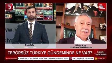 Bülent Arınç: Komisyon İmralı'ya gitsin Öcalan ile görüşsün