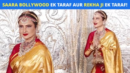 Rekha Ji’s Majestic Presence Lights Up Manish Malhotra’s Diwali Party 2025