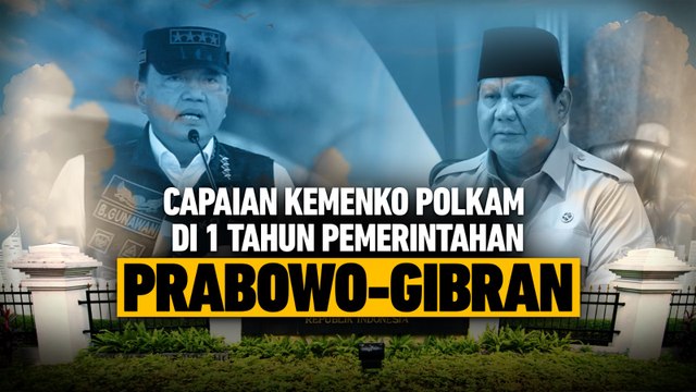 Capaian Kemenko Polkam di 1 Tahun Pemerintahan Prabowo-Gibran