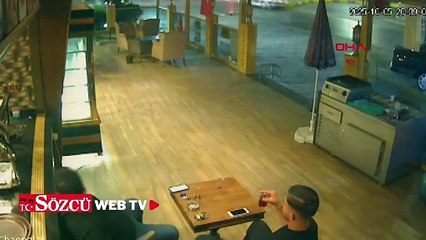 Adana'da pastaneye el bombası atıldığı anlara ilişkin yeni görüntüler ortaya çıktı