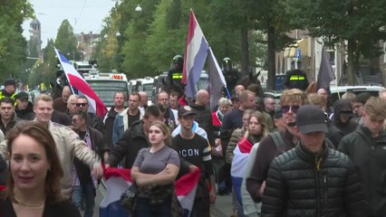 Pays-Bas: manifestation anti-immigration à Amsterdam