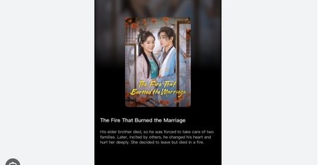 THE FIRE THAT BURNED THE MARRIAGE English Sub