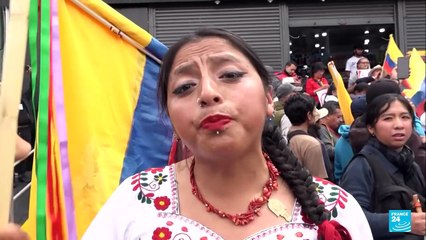 Crece el rechazo contra el presidente ecuatoriano Daniel Noboa