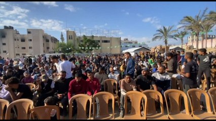Khan Younis, folla attende il rilascio dei prigionieri palestinesi