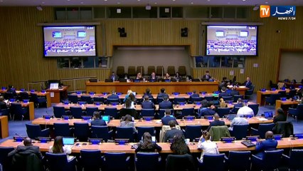 برلمان ممثلو الجزائر في لجنة تصفية الاستعمار بنيويورك يرافعون لملفات التحرر