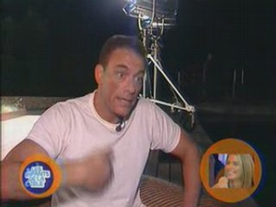 Video Jean claude van damme la réponce avant la question