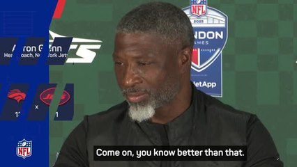 Aaron Glenn's frustration shows in argument with reporter after latest Jets loss