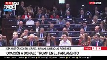 Ovación a Trump